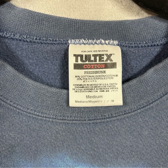 Vintage Seaworld Tultex Manatee Grapic Sweatshirt Sz M - Picture 6 of 7